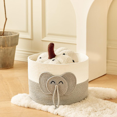 Cotton Toy Storage Basket