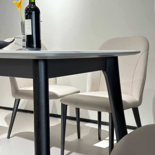 Concise Style Dining set 2035#(A table with 4 chairs),Concise Style 2035# | Fully Customizable Minimalist Furniture