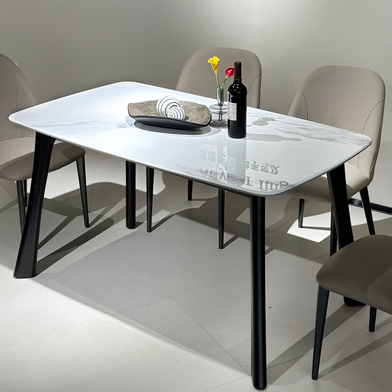Concise Style Dining set 2035#(A table with 4 chairs),Concise Style 2035# | Fully Customizable Minimalist Furniture