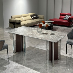 Oreo style Sintered Stone Table,Premium Customizable Oreo Style Sintered Stone Table | Modern Durable Furniture