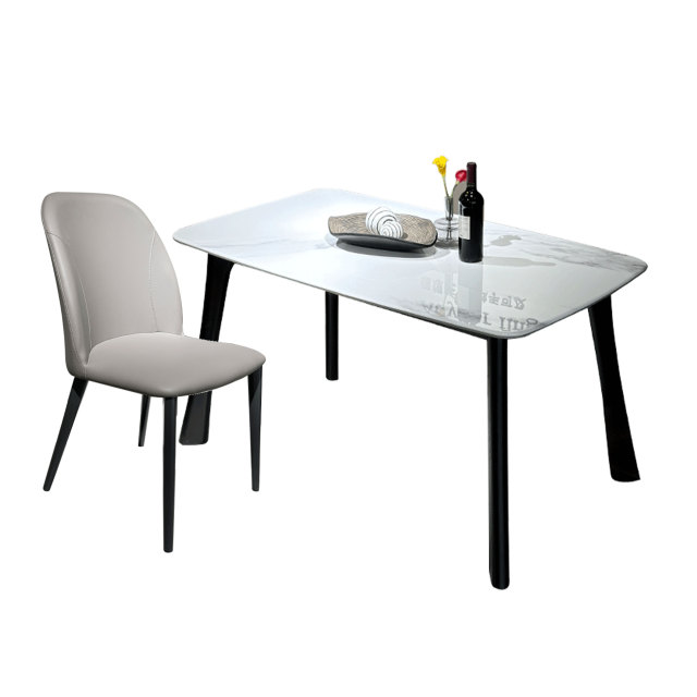 Concise Style Dining set 2035#(A table with 4 chairs),Concise Style 2035# | Fully Customizable Minimalist Furniture