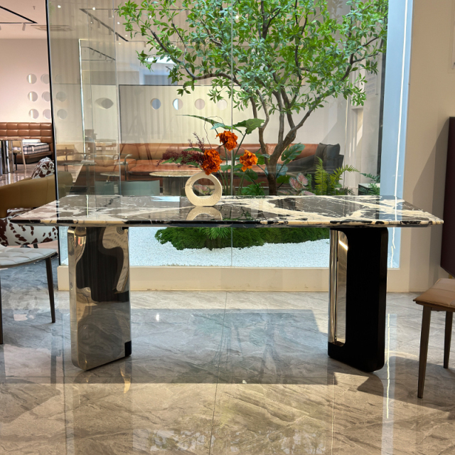 Bulgari Black Square Dining Table,Bulgari Black Square Dining Table | Custom Luxury Sintered Stone Design