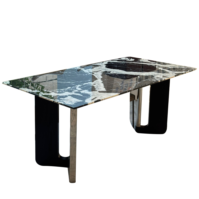 Bulgari Black Square Dining Table,Bulgari Black Square Dining Table | Custom Luxury Sintered Stone Design