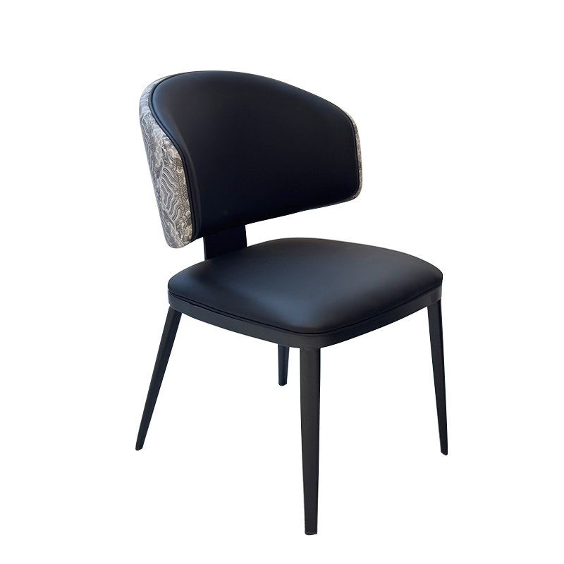 Modern Genuine Leather Lounge Accent Chair,Luxury Custom Leather Accent Chair | Tailored Lounge Comfort 82x59x56cm