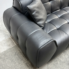 Marshmallow Modular Deep-Seat Cowhide Sofa,Marshmallow Cowhide Sofa | Custom Cloud-Like Comfort & Luxury Design
