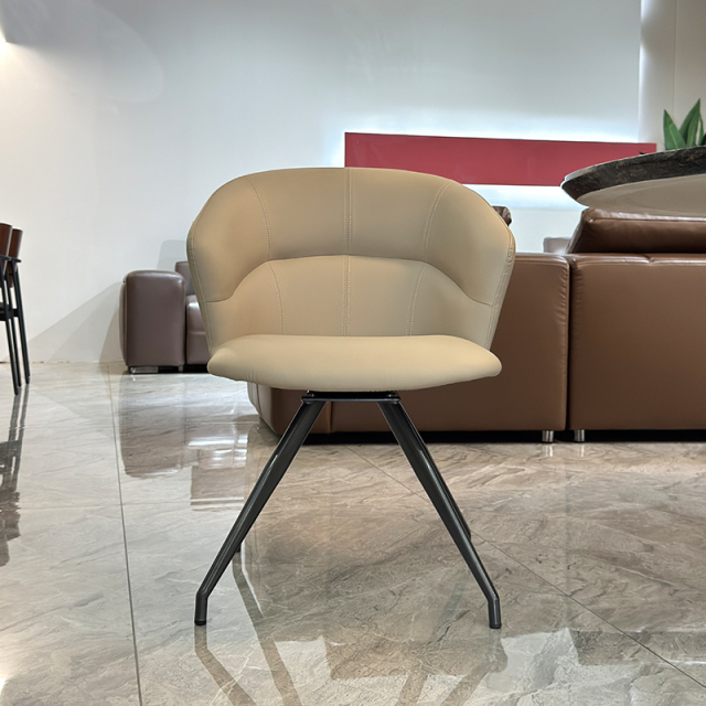 Modern Beige Brown Leisure Chair,Exquisite Custom Leisure Chair | Tailored Comfort & Sophisticated lounge chair