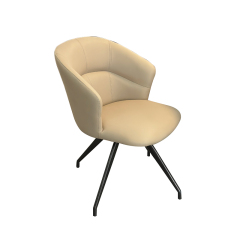 Modern Beige Brown Leisure Chair,Exquisite Custom Leisure Chair | Tailored Comfort & Sophisticated lounge chair