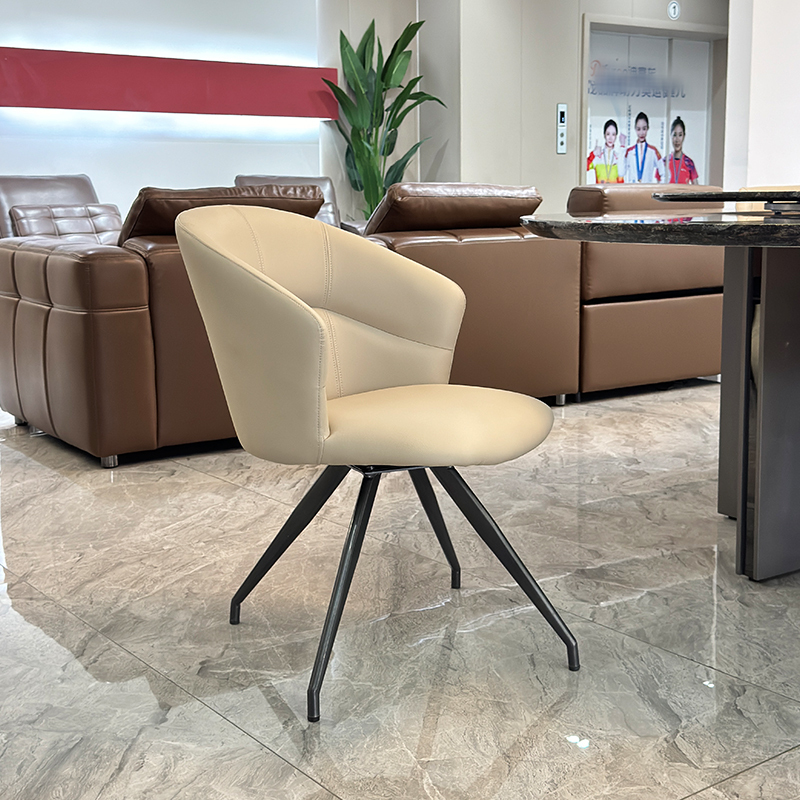 Modern Beige Brown Leisure Chair,Exquisite Custom Leisure Chair | Tailored Comfort & Sophisticated lounge chair