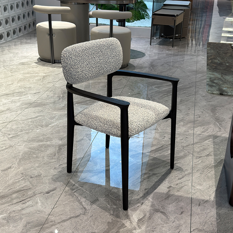 Nordic Style Simple Fabric Chair,Nordic Serenity Fabric Chair | Bespoke Scandinavian Comfort & Elegance