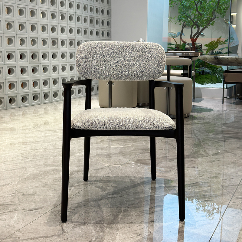 Nordic Style Simple Fabric Chair,Nordic Serenity Fabric Chair | Bespoke Scandinavian Comfort & Elegance