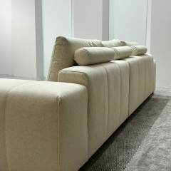 Contemporary Cream Fabric Sofa,Contemporary Cream Fabric Sofa - Customizable Luxury Sofa for Modern Homes
