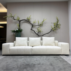 Contemporary Cream Fabric Sofa,Contemporary Cream Fabric Sofa - Customizable Luxury Sofa for Modern Homes