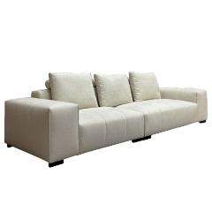 Contemporary Cream Fabric Sofa,Contemporary Cream Fabric Sofa - Customizable Luxury Sofa for Modern Homes