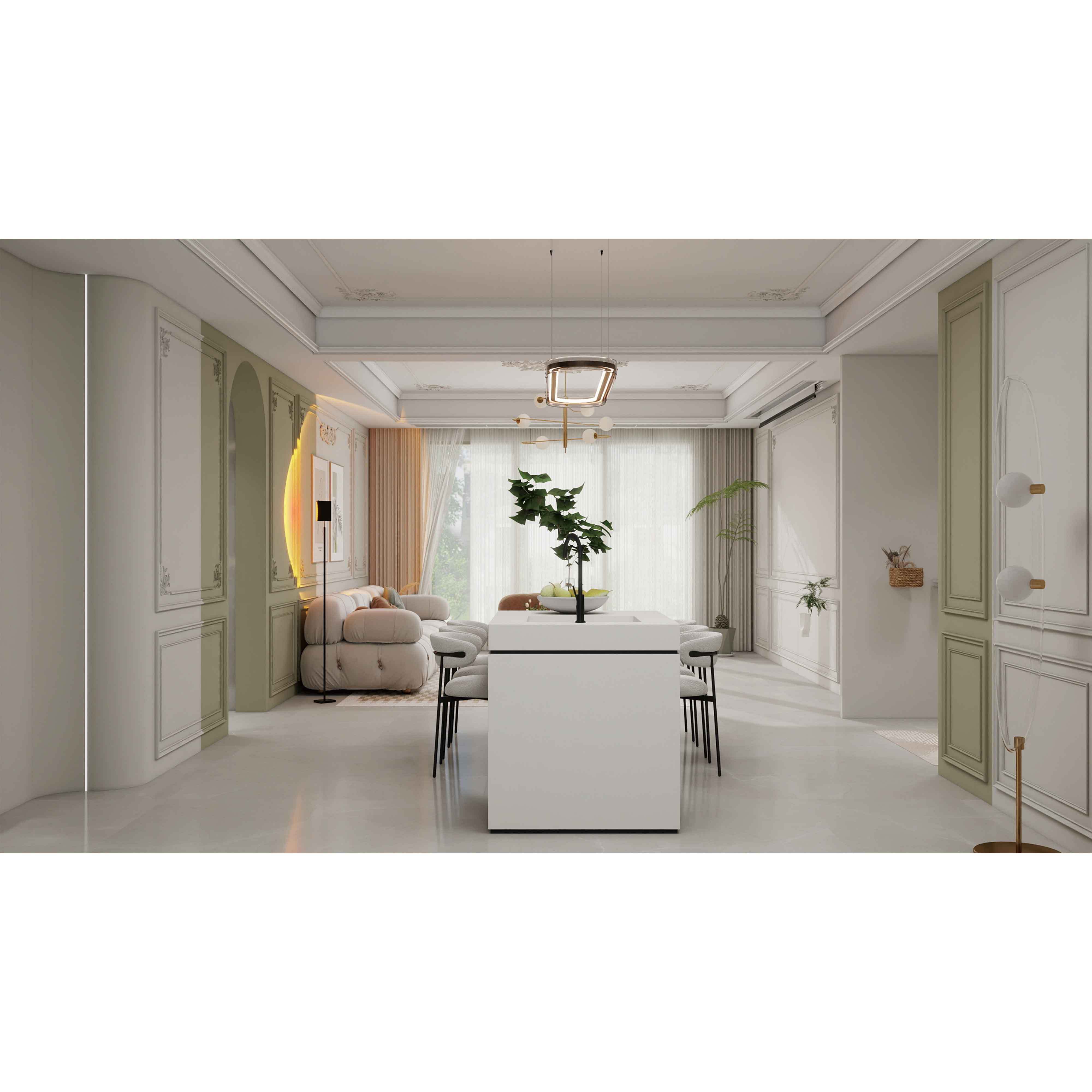 French Cream Style Custom Dining Room,French Cream Style Custom Dining Room