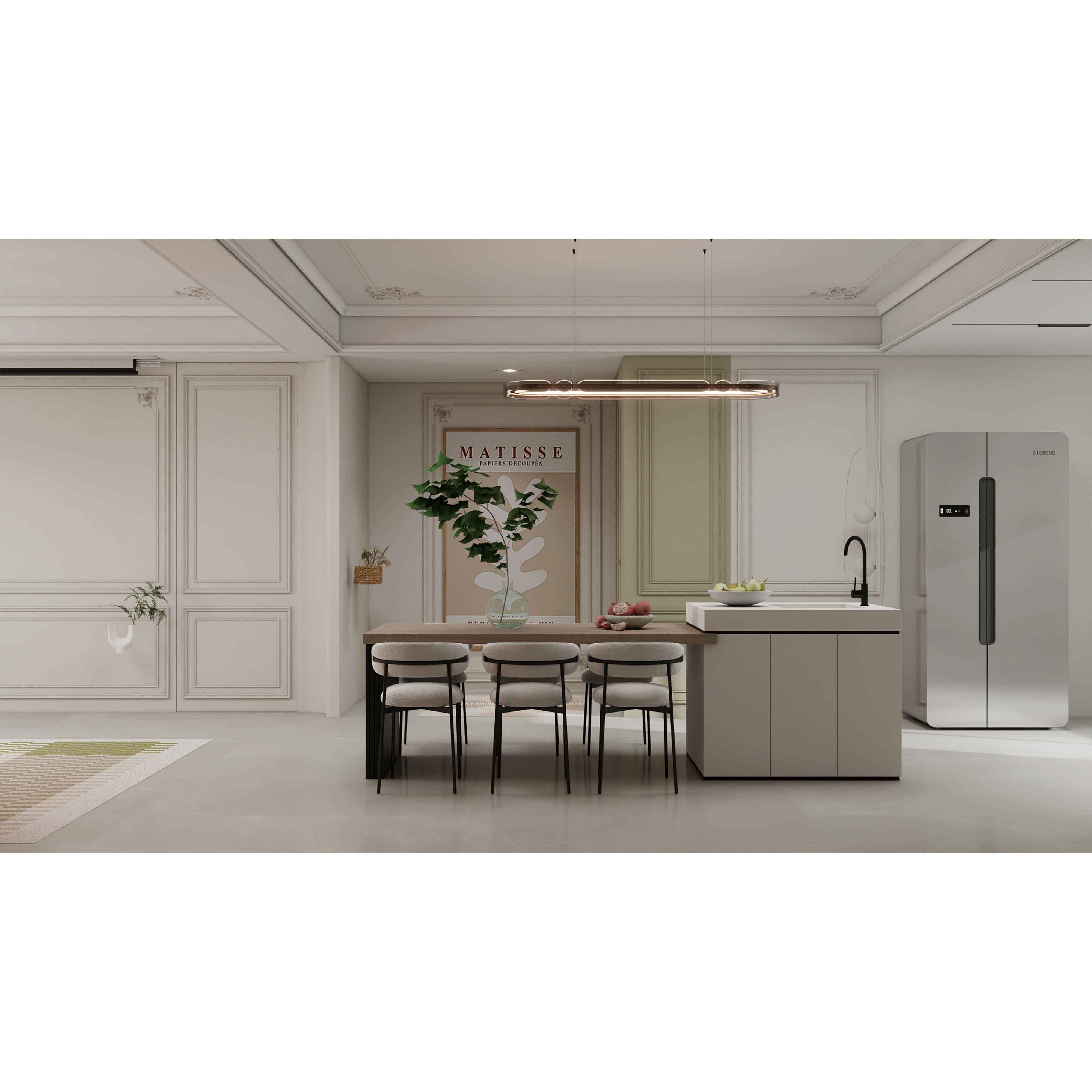 French Cream Style Custom Dining Room,French Cream Style Custom Dining Room