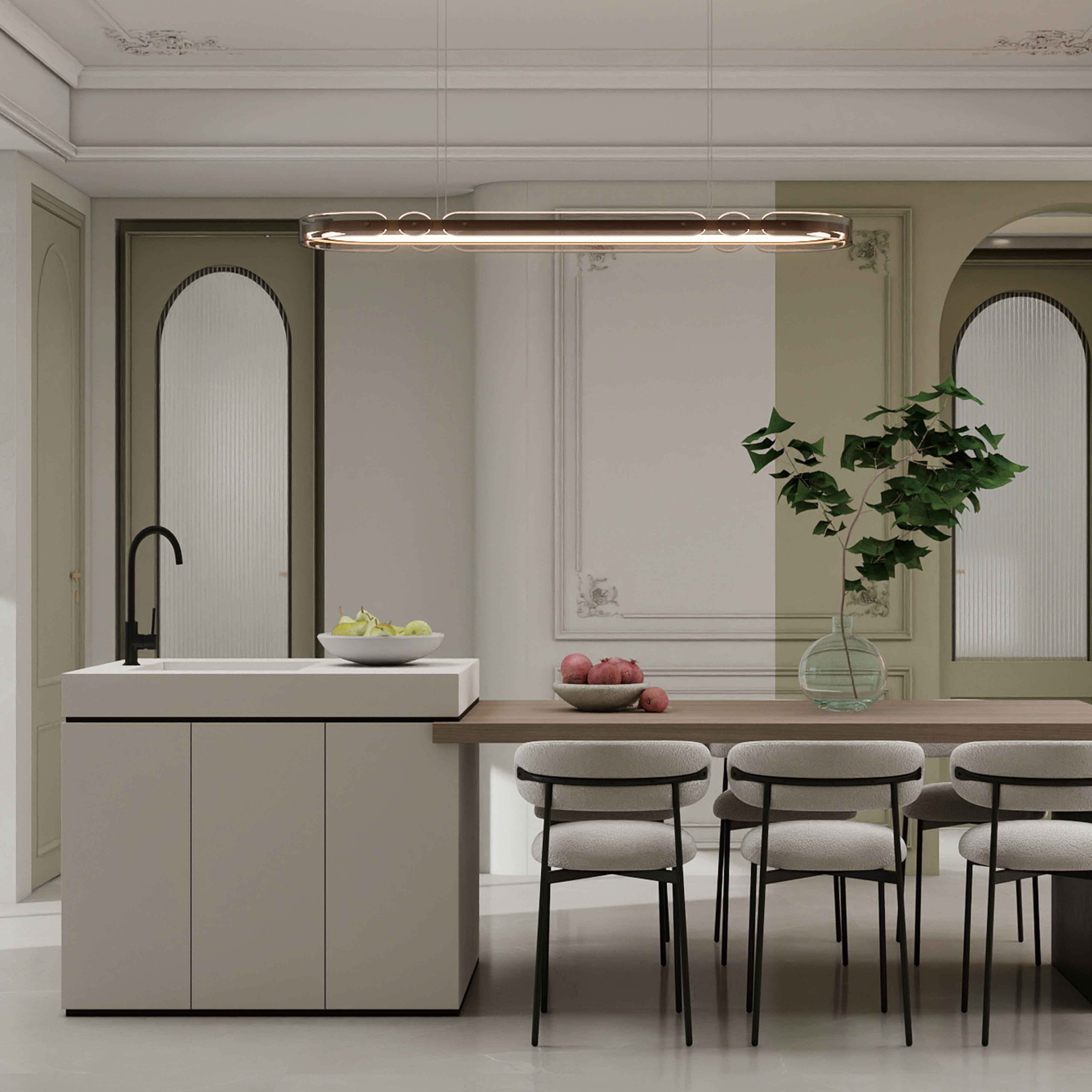 French Cream Style Custom Dining Room,French Cream Style Custom Dining Room