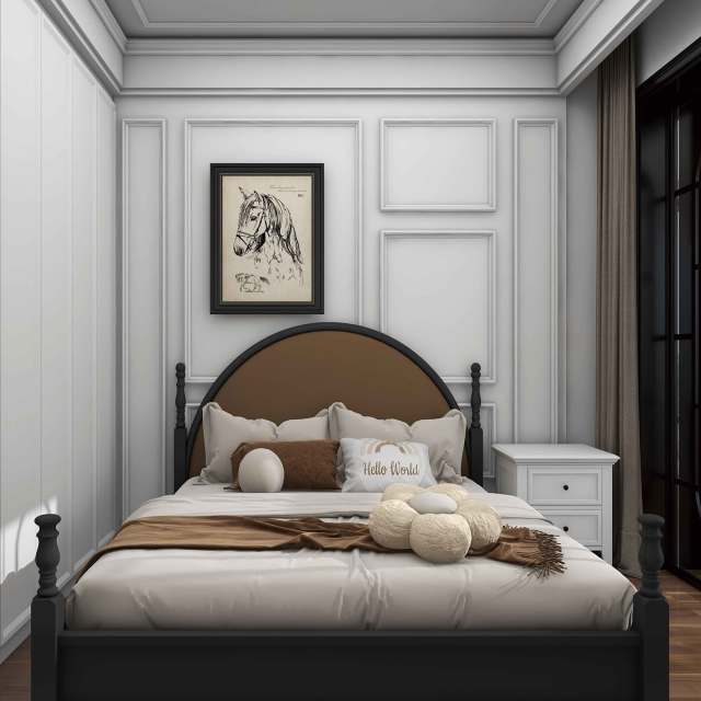 French Style Secondary Bedroom Full Customization,French Style Secondary Bedroom Full Customization