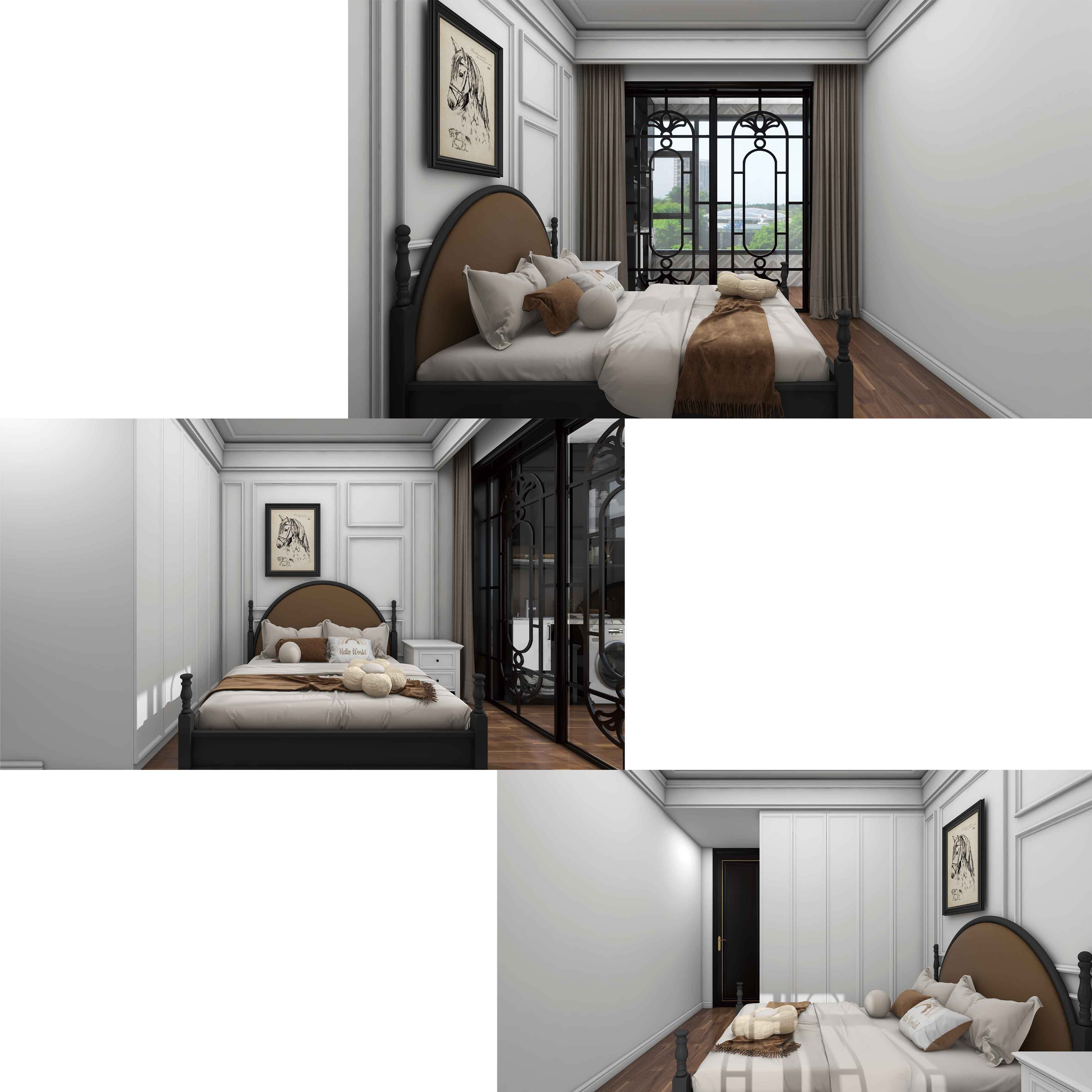 French Style Secondary Bedroom Full Customization,French Style Secondary Bedroom Full Customization