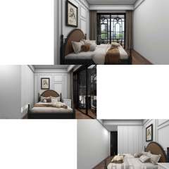 French Style Secondary Bedroom Full Customization,French Style Secondary Bedroom Full Customization