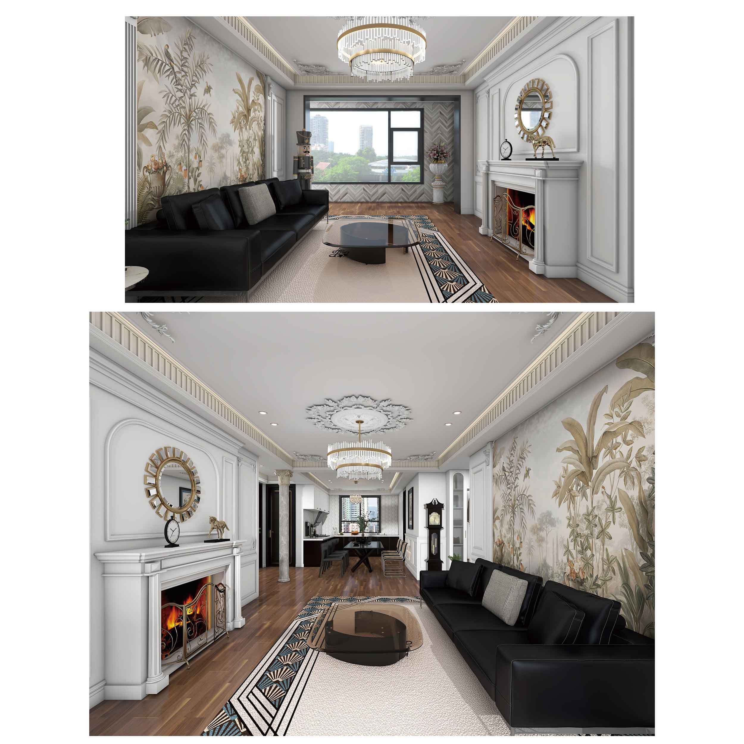 French Full House Living Dining Decoration,French Full House Living Dining Decoration