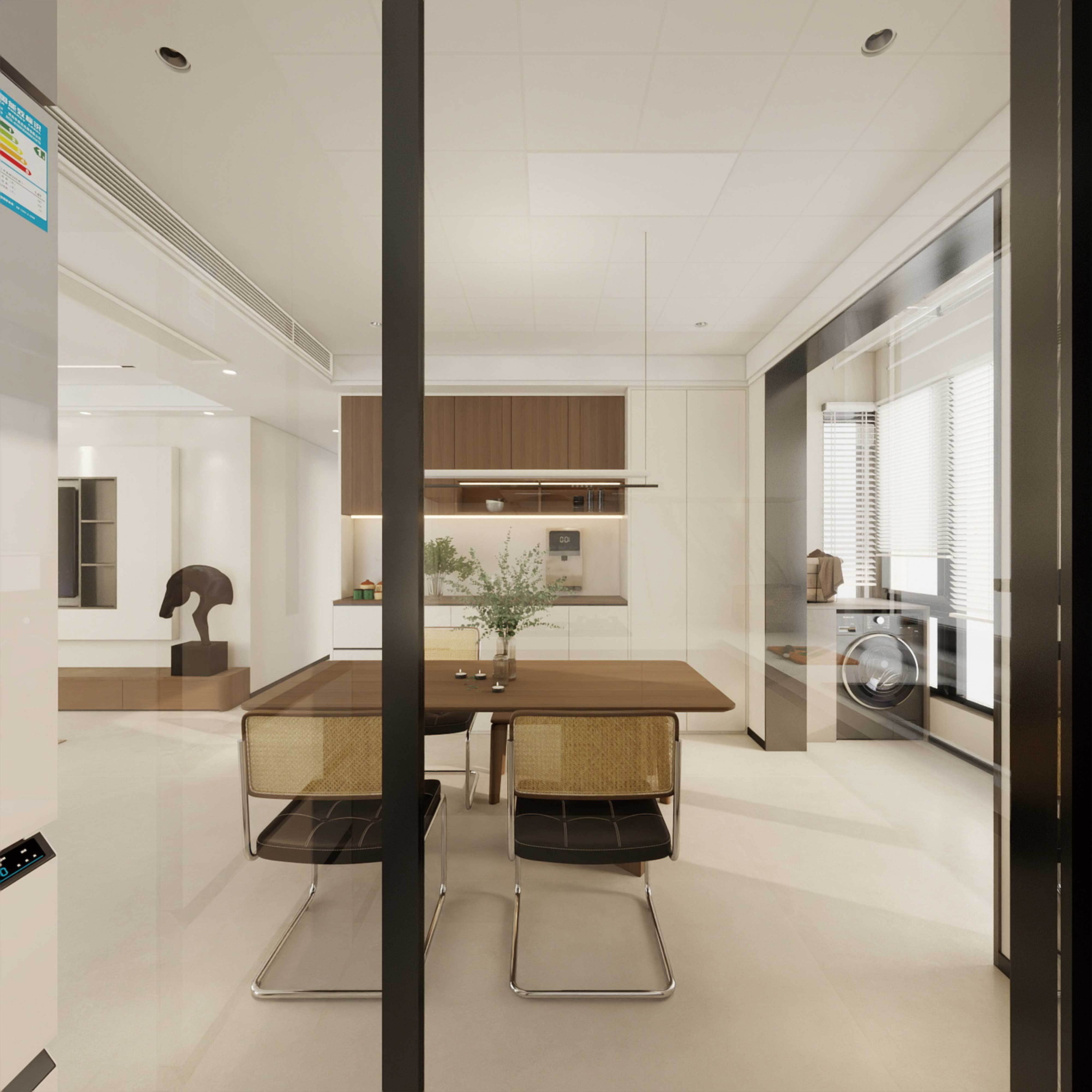 Italian Minimalist Full House Dining Kitchen Design,Italian Minimalist Full House Dining Kitchen Design