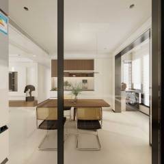 Italian Minimalist Full House Dining Kitchen Design,Italian Minimalist Full House Dining Kitchen Design