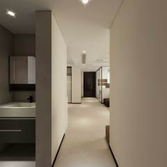 Elegant Italian Minimalist Walk-in Closet Design,Elegant Italian Minimalist Walk-in Closet Design