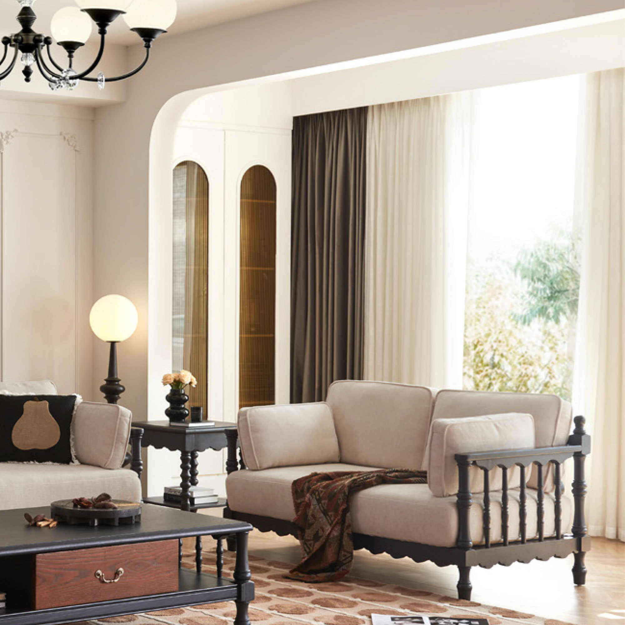 Classic Vintage Living Room Set,Classic Vintage Living Room Set