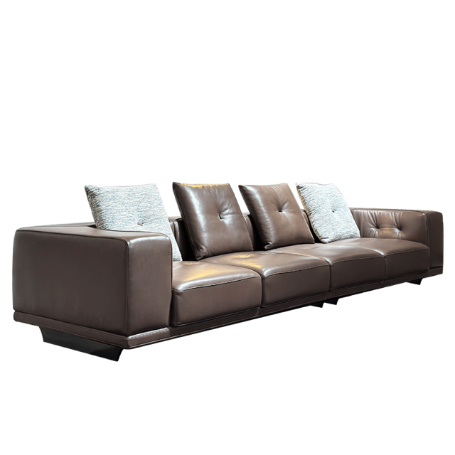 Stylish Brown Leather Sofa Set,Stylish Brown Leather Sofa Set