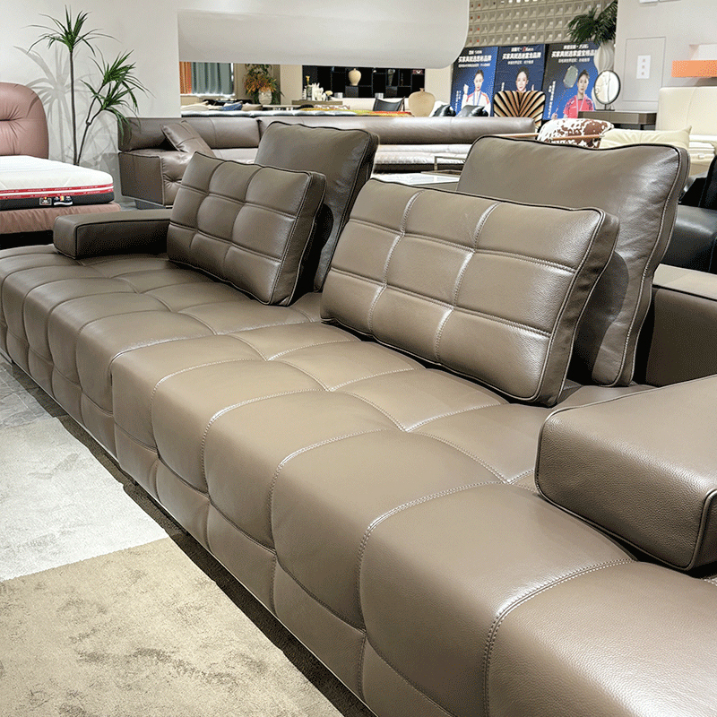 Luxurious Brown Leather Sofa Collection | Custom,Luxurious Brown Leather Sofa Collection | Custom