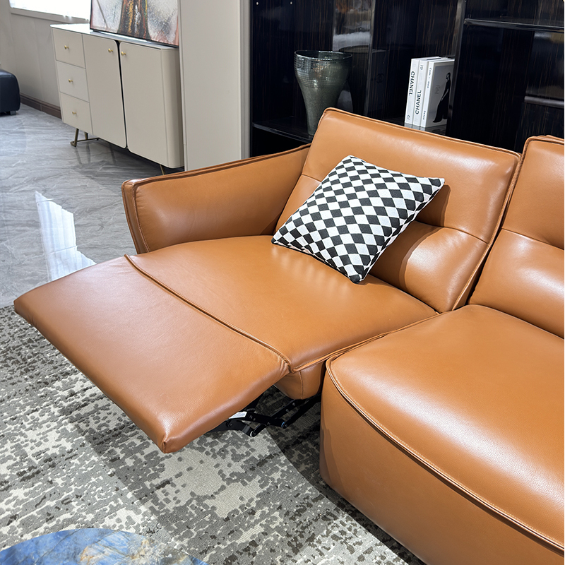 Cozy Tan Reclining Leather Sofa Set,Cozy Tan Reclining Leather Sofa Set