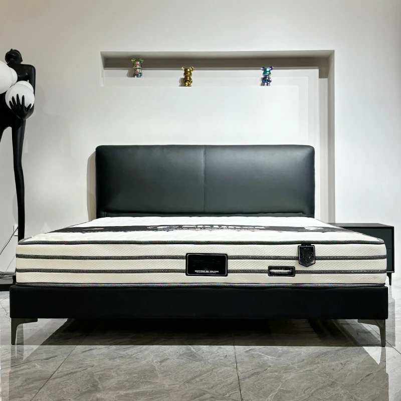 Black Upholstered Bed Frame with Modern Legs,Black Upholstered Bed Frame with Modern Legs