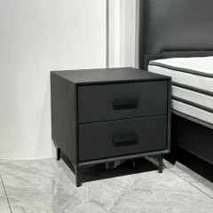 Black Upholstered Bed Frame with Modern Legs,Black Upholstered Bed Frame with Modern Legs