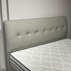 Tufted White Upholstered Bed Frame with Modern,Luxurious Tufted Upholstered Bed Frame | Cloud-Loft Comfort & Custom Elegance