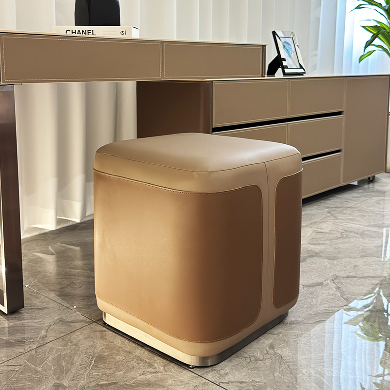 Contemporary Taupe Makeup Vanity Dresser Set,Contemporary Taupe Makeup Vanity Dresser Set