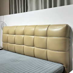 Beige Upholstered Bed Frame with Modern Design,Beige Upholstered Bed Frame | Dreamlike Modern Comfort (Custom Sizes)