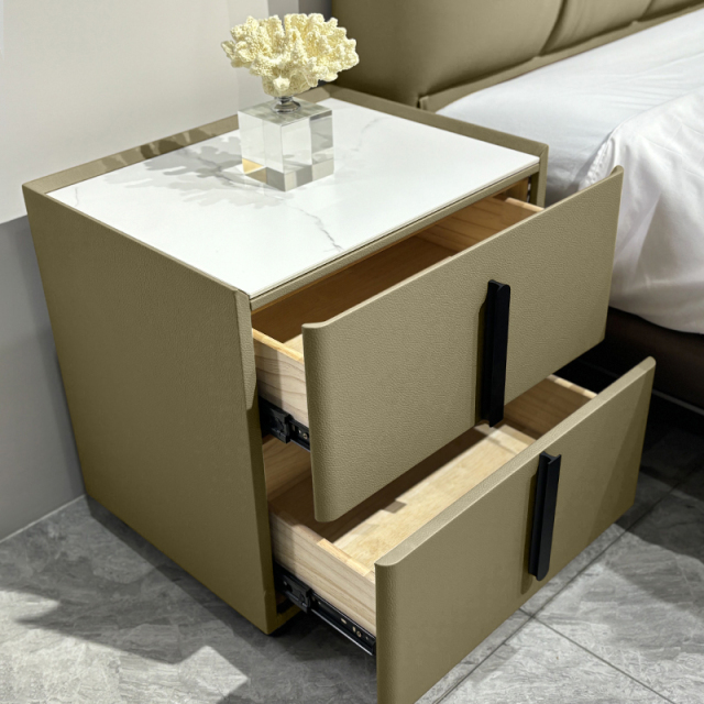 Beige Upholstered Bed Frame with Modern Design,Beige Upholstered Bed Frame | Dreamlike Modern Comfort (Custom Sizes)