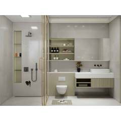 Chic French Cream Bathroom Set,Chic French Cream Bathroom Set
