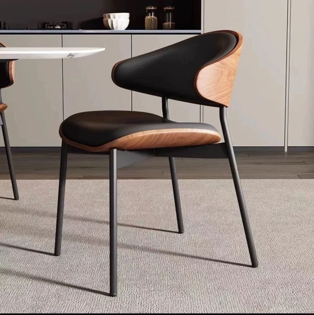Modern Black Upholstered Wooden Dining Chair,Modern Black Upholstered Wooden Dining Chair
