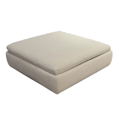 Chic White Fabric Sofa with Integrated Coffee Table,Chic White Fabric Sofa with Integrated Coffee Table