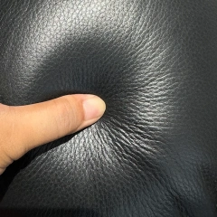 Glossy Black Leather Curved Sofa with Tufted Backrests,Glossy Black Leather Curved Sofa with Tufted Backrests