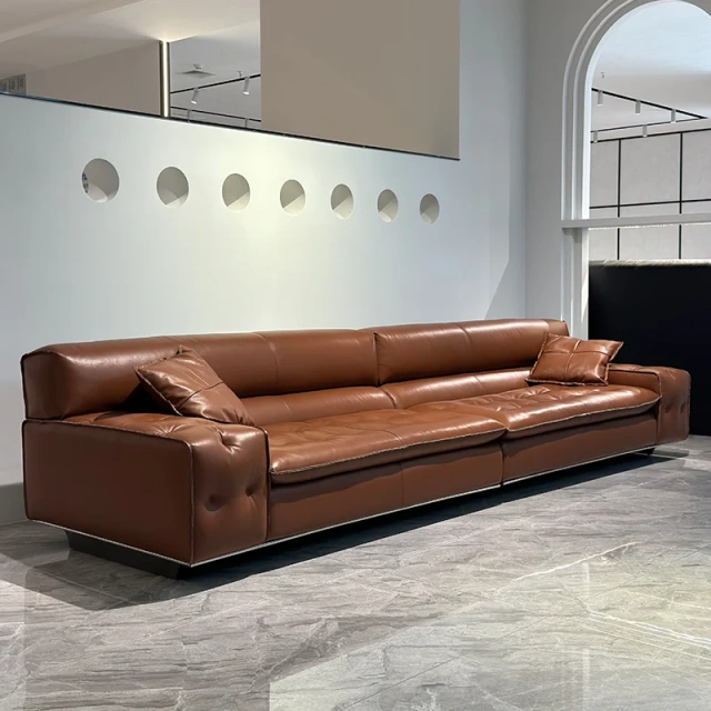 Vintage Caramel Brown Leather Sofa with Button Tufting,Vintage Caramel Brown Leather Sofa with Button Tufting