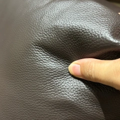 Contemporary Dark Grey Leather L-Shaped Sofa with Ottoman,Contemporary Dark Grey Leather L-Shaped Sofa with Ottoman