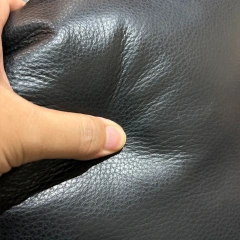 Luxurious Dark Grey Leather Sofa with Tufted Accents,Luxurious Dark Grey Leather Sofa with Tufted Accents
