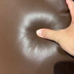 Chic Brown Leather L-Shaped Sofa with Extended Chaise Lounge,Chic Brown Leather L-Shaped Sofa with Extended Chaise Lounge
