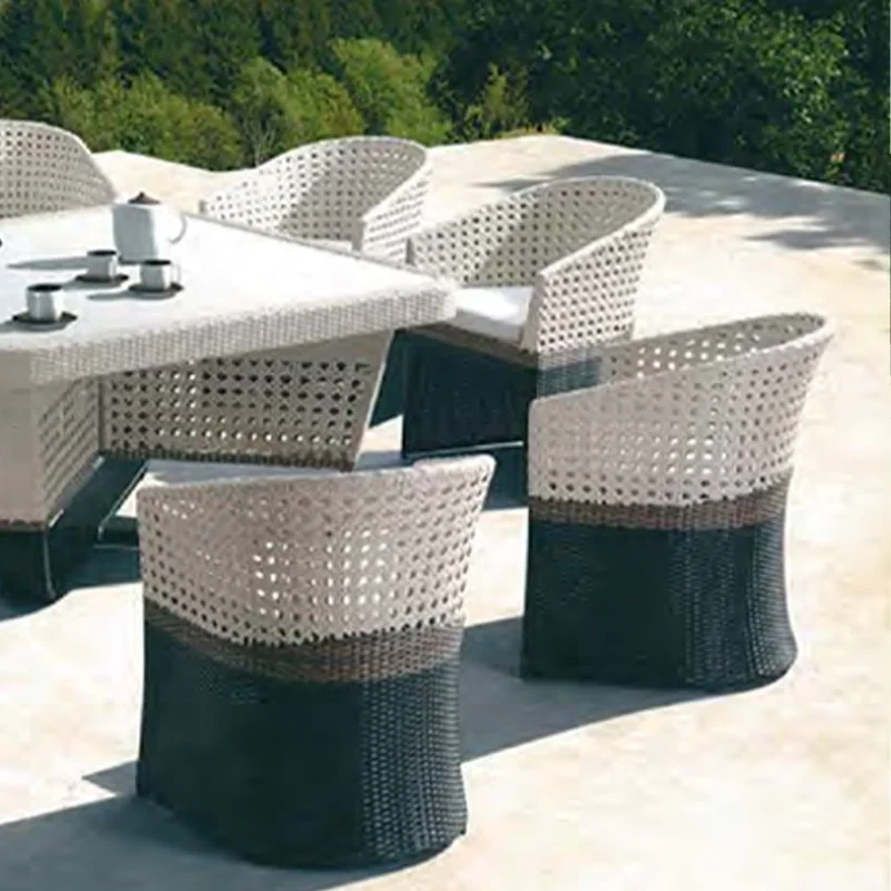 Luxury Outdoor Patio Furniture Set with Wicker Chairs and Table,Luxury Outdoor Patio Furniture Set with Wicker Chairs and Table