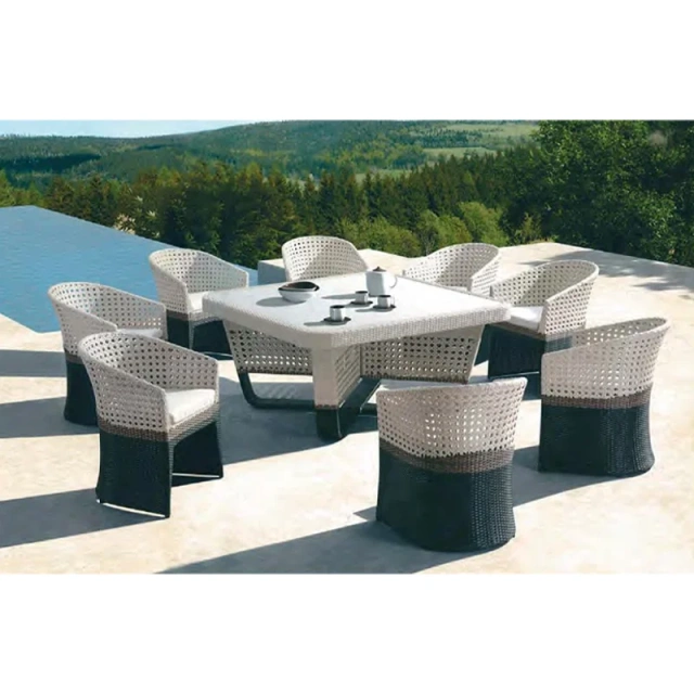 Luxury Outdoor Patio Furniture Set with Wicker Chairs and Table,Luxury Outdoor Patio Furniture Set with Wicker Chairs and Table