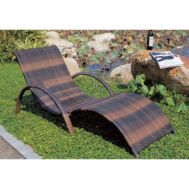 Ergonomic Rattan Sun Lounger with Adjustable Backrest for Outdoor Relaxation,Ergonomic Rattan Sun Lounger with Adjustable Backrest for Outdoor Relaxation