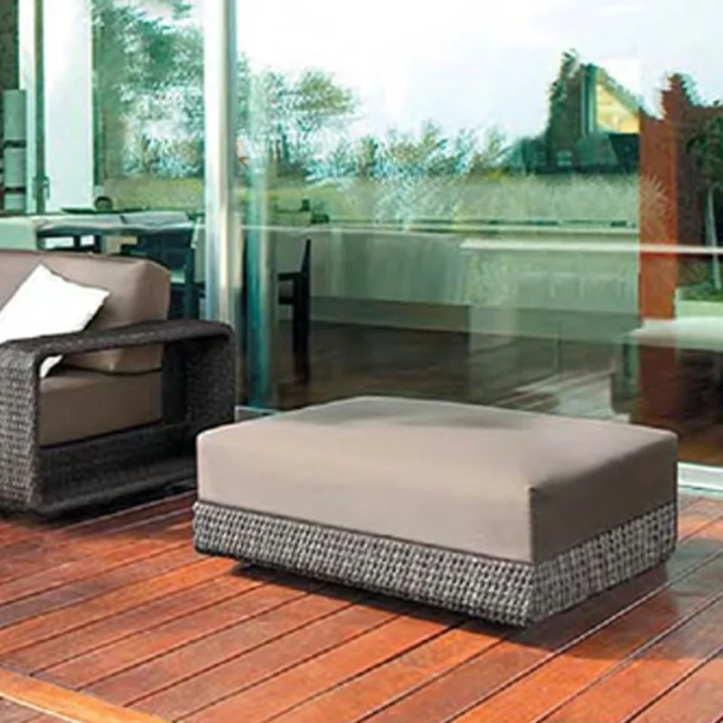 Luxurious Outdoor Wicker Sectional Sofa Set with Glass Coffee Table,Luxurious Outdoor Wicker Sectional Sofa Set with Glass Coffee Table