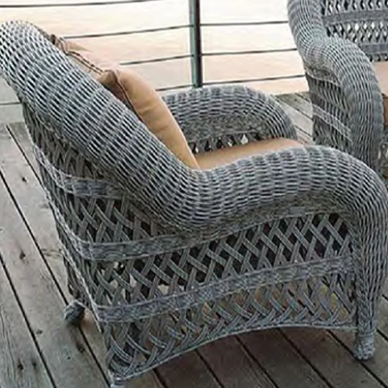 Stylish Gray Wicker Patio Set with Glass Top Table and Cozy Beige Cushions for Outdoor Relaxation,Stylish Gray Wicker Patio Set with Glass Top Table and Cozy Beige Cushions for Outdoor Relaxation
